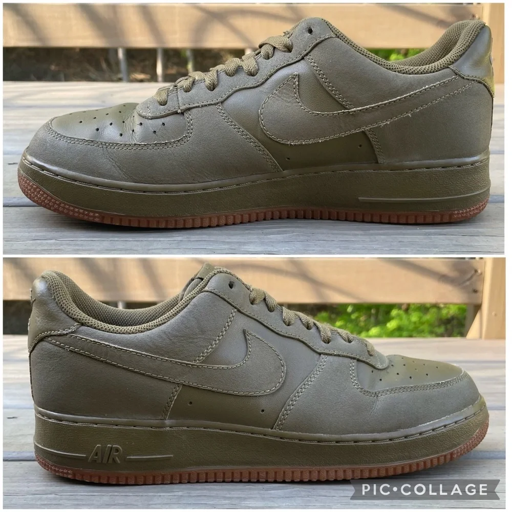 Nike Air Force AF1 82 Iguana low top shoes size 10